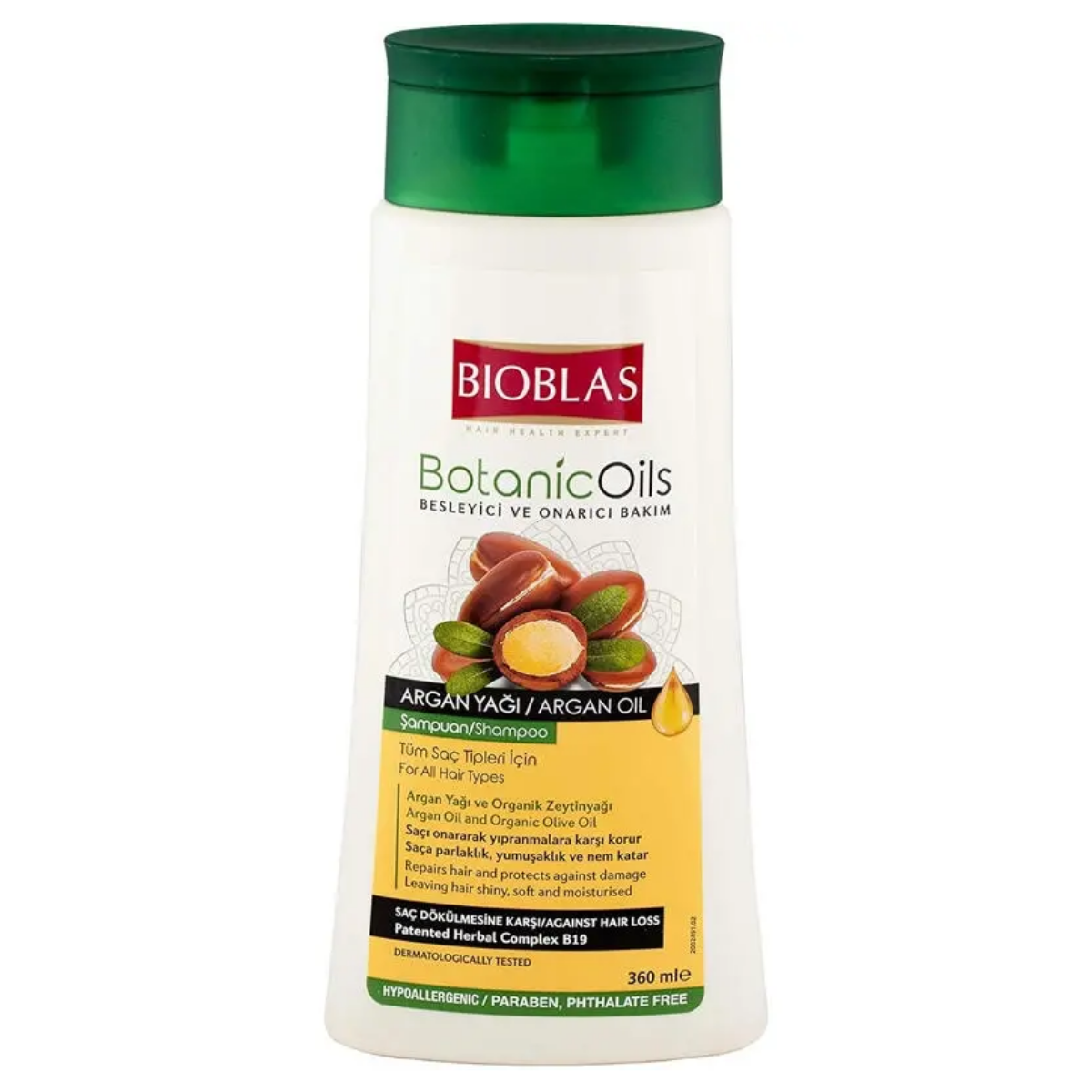 Bioblas Argan Yağı - Saç Dökülmesine Karşı Şampuan 360ml