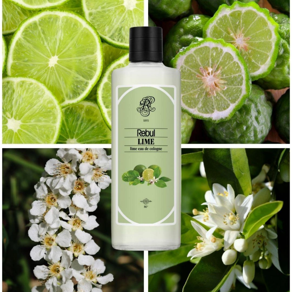 Rebul Lime EDC Kolonya 250 ml Cam Şişe