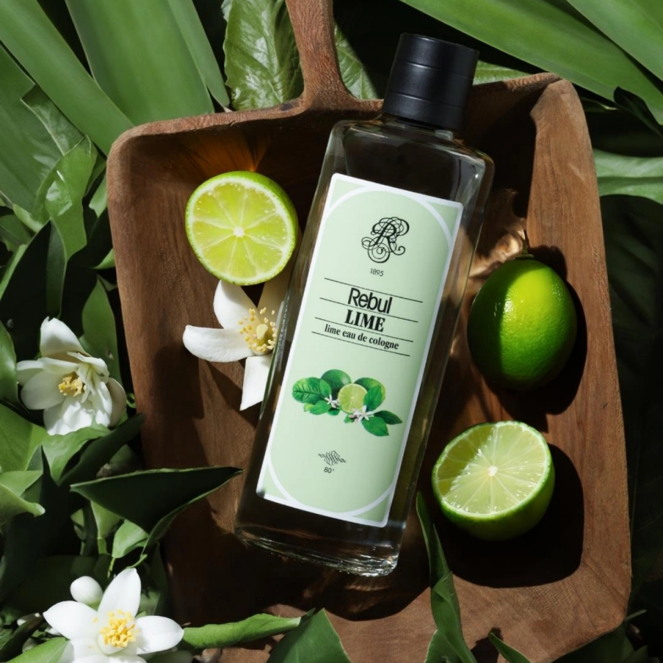 Rebul Lime EDC Kolonya 250 ml Cam Şişe