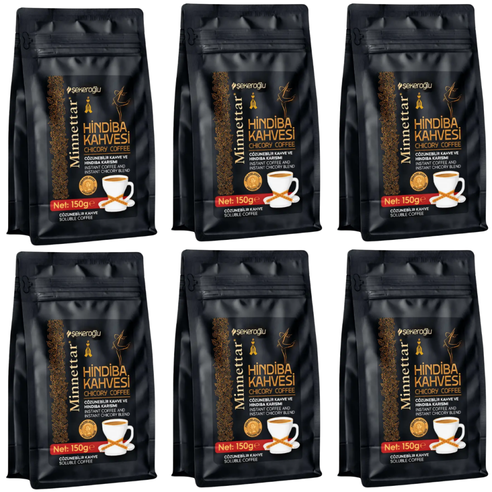 Minnettar Hindiba Kahvesi 150 Gr x6