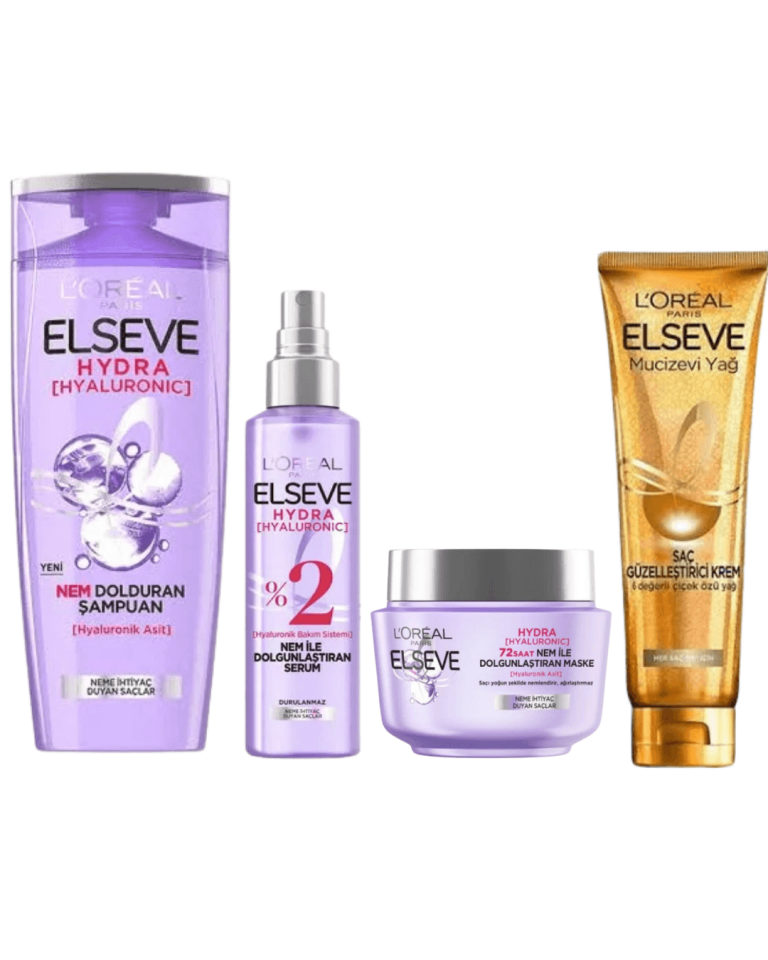 Elseve Nem ile Dolgunlaşan Saç Güzelleştirici Set