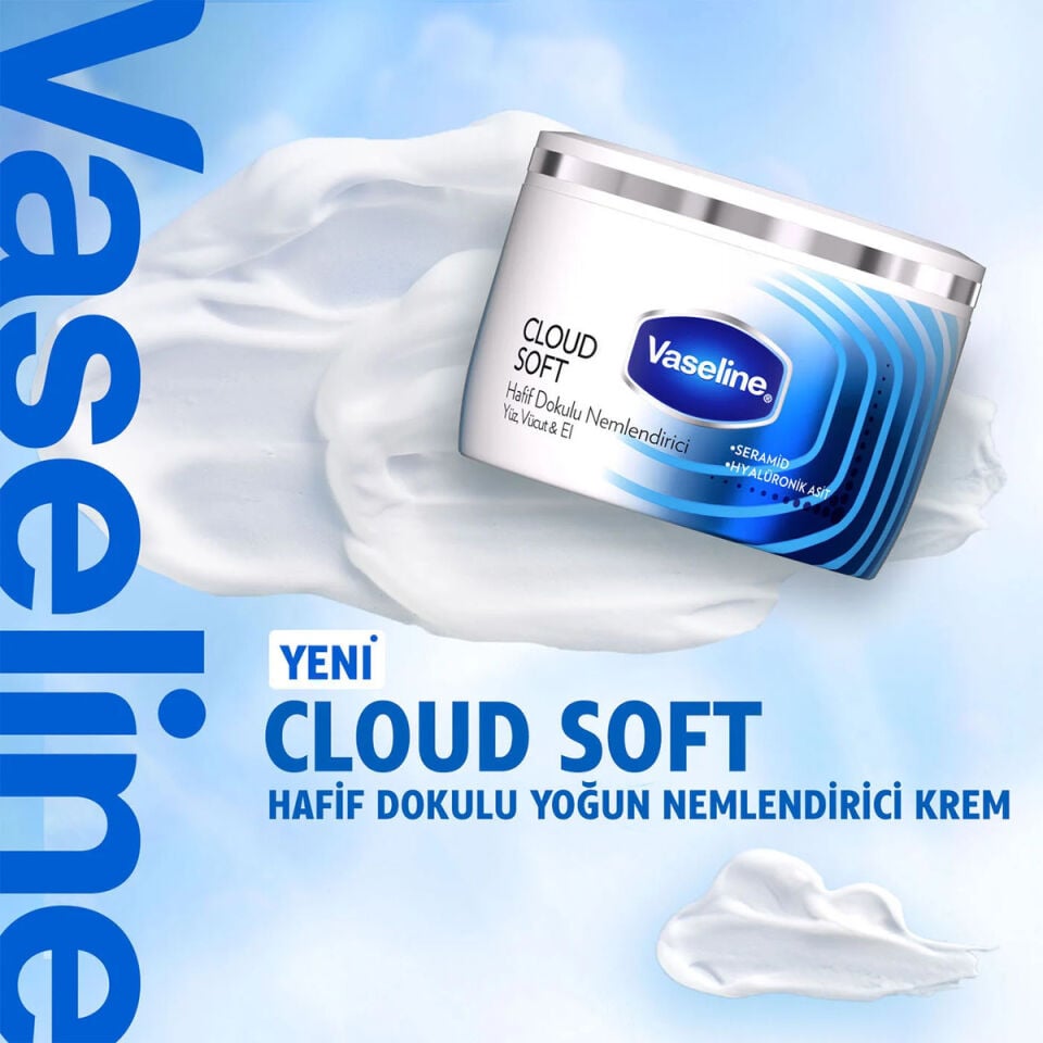 Vaseline Cloud Soft Nemlendirici Krem 200 ml