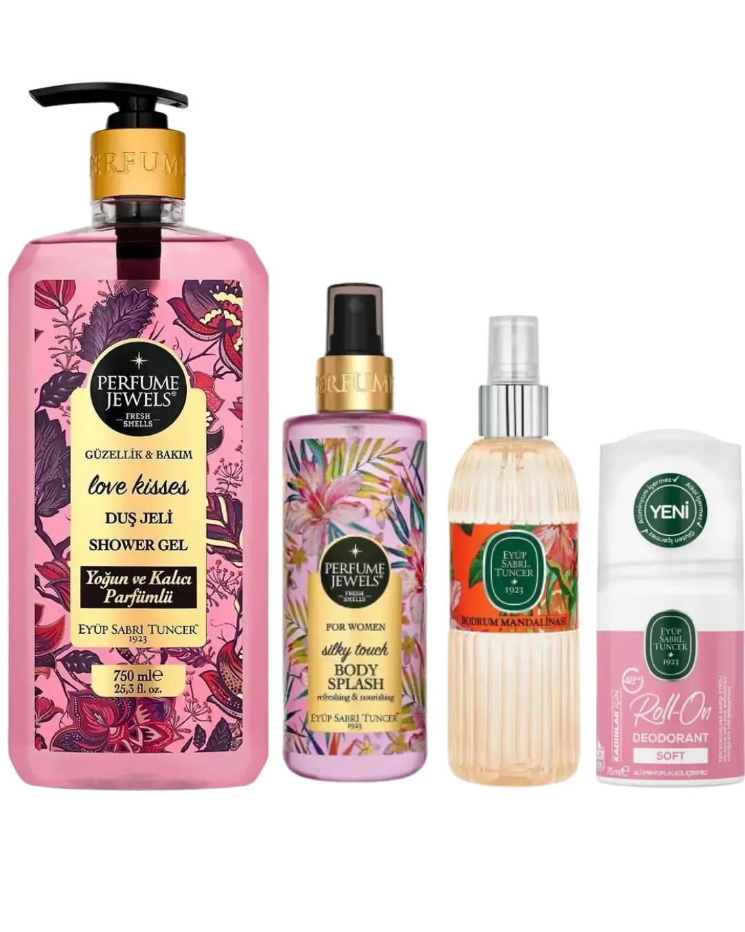 Eyüp Sabri Tuncer Love Kisses 4'Lü Kişisel Bakım Seti