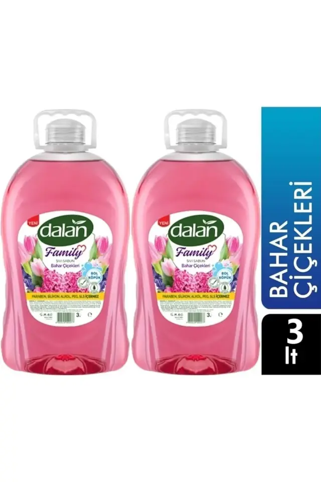 Family Sıvı Sabun Bahar Çiçekleri 2 X 3000 Ml