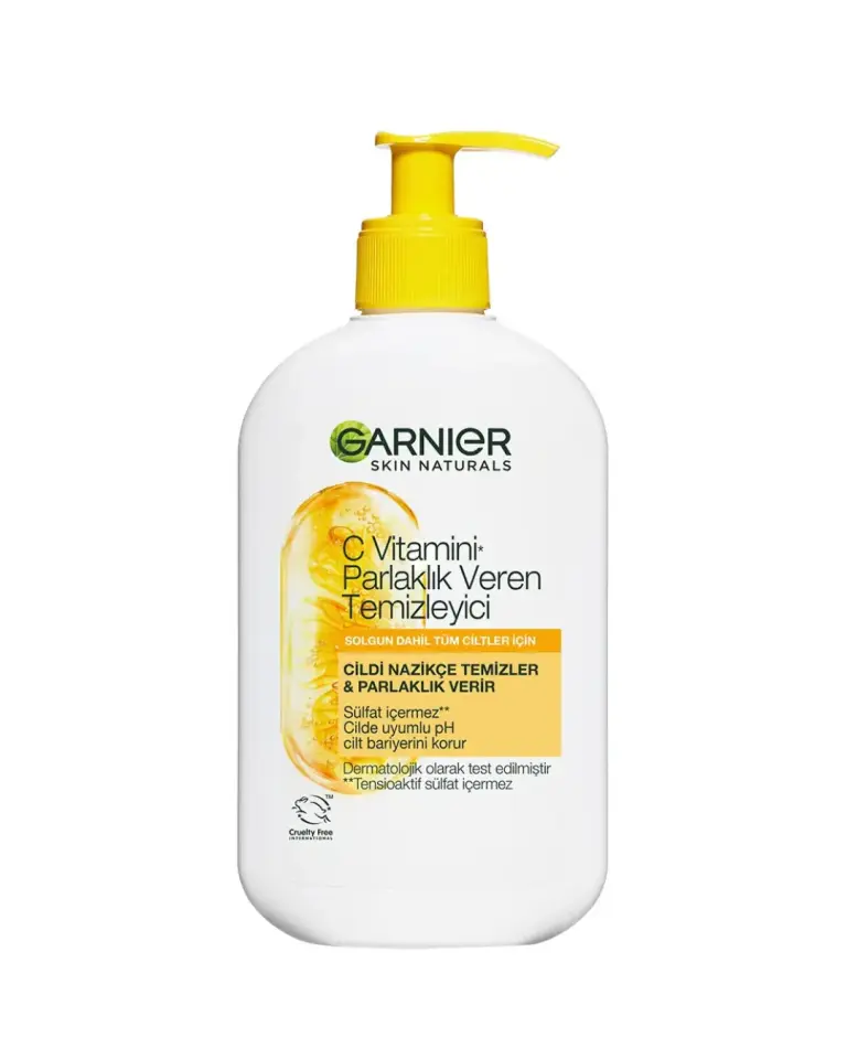 Garnier C Vitamini Parlaklık Veren Temizleyici 250 ML