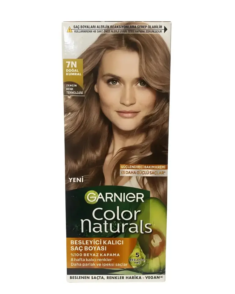 Garnier Color Naturals Saç Boyası 7N Doğal Kumral