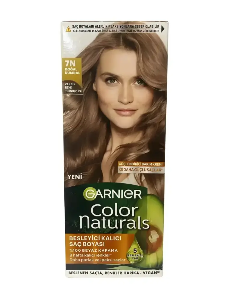 Garnier Color Naturals Saç Boyası 7N Doğal Kumral