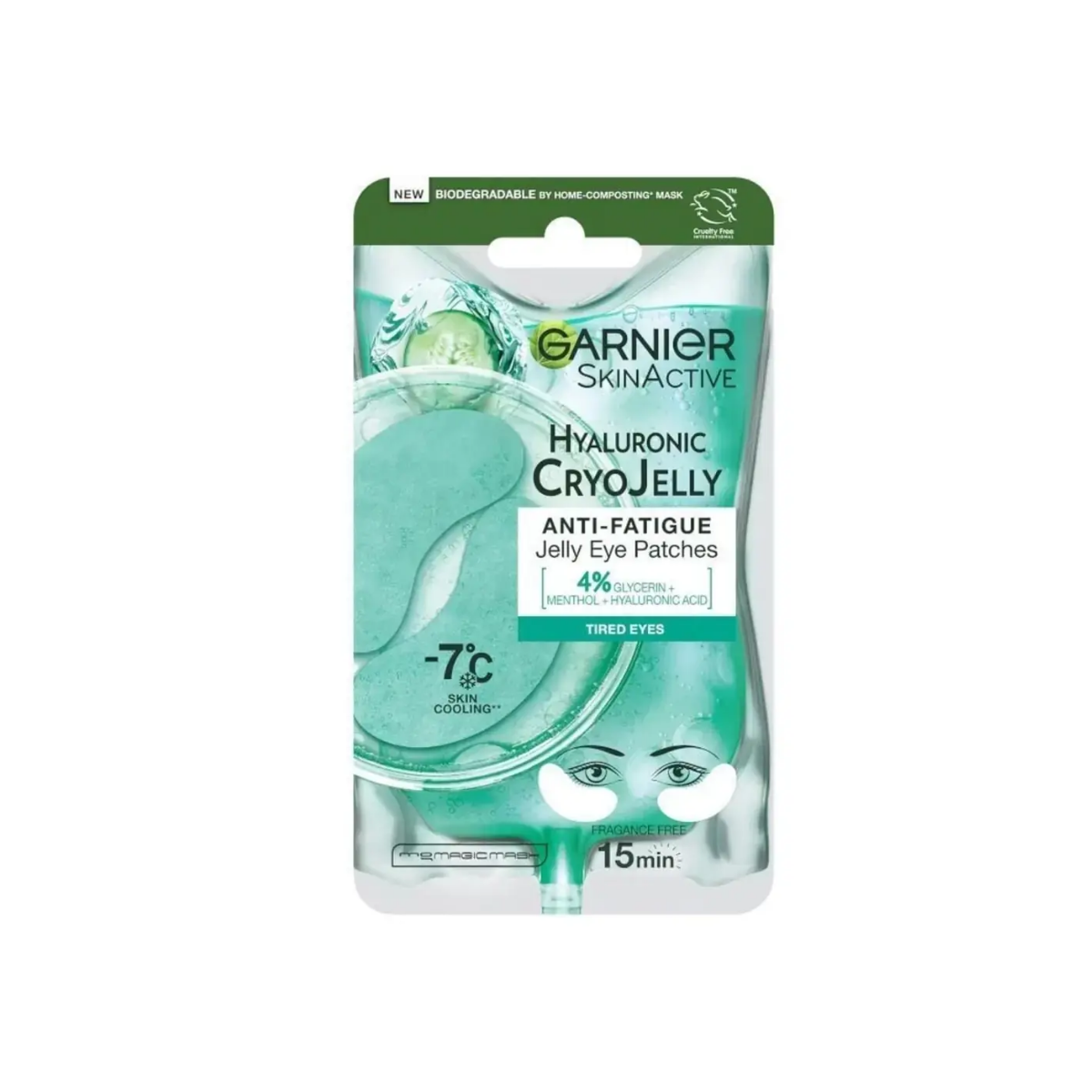 Garnier Hyaluronik Kriyojel Yorgunluk Karşıtı Soğutucu Göz Maskesi