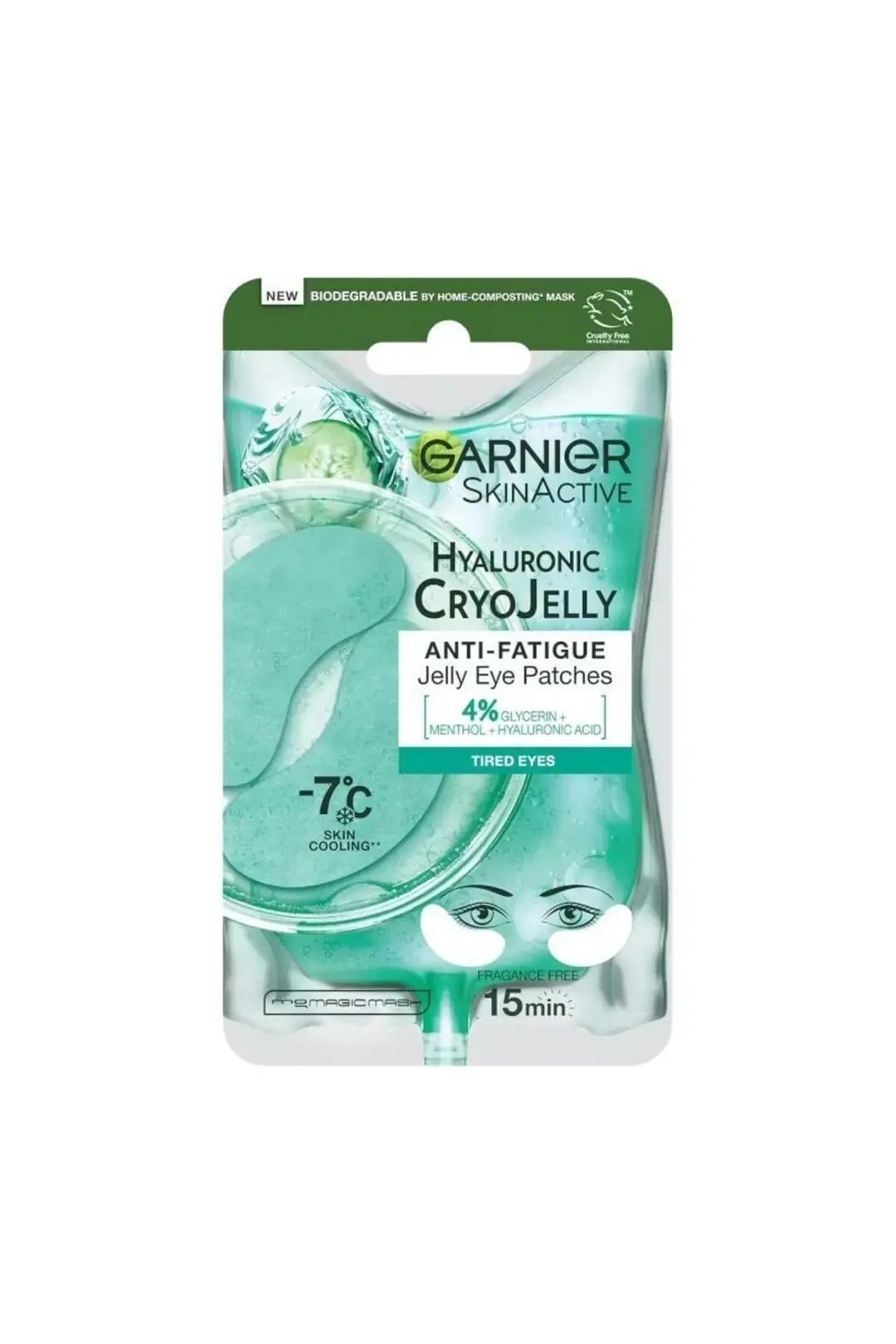 Garnier Hyaluronik Kriyojel Yorgunluk Karşıtı Soğutucu Göz Maskesi