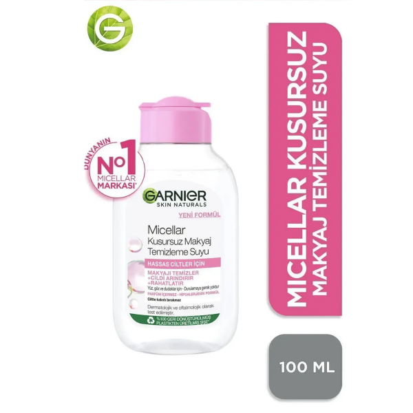 Garnier Micellar Kusursuz Makyaj Temizleme Suyu 100 Ml