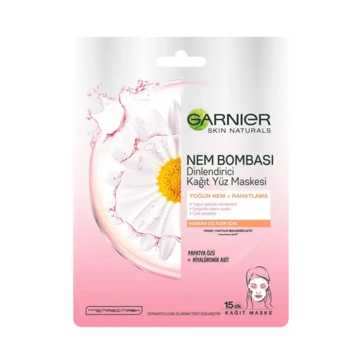 Garnier Nem Bombası Dinlendirici Kağıt Maske 32 Gr