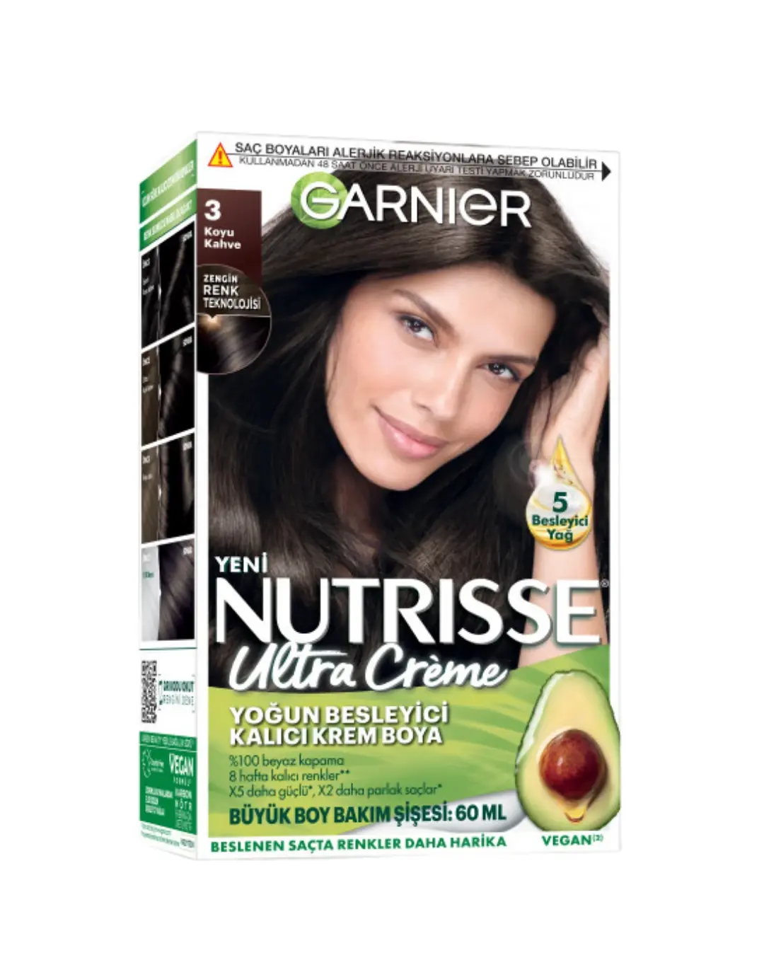 Garnier Nutrisse Ultra Creme 3 Koyu Kahve