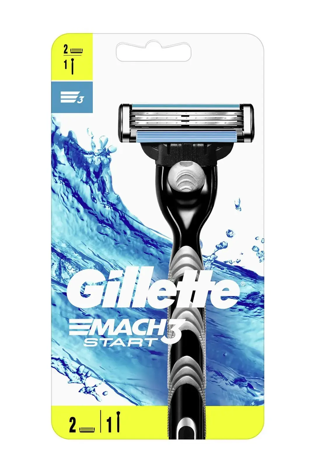 Gillette Mach3 Start Tıraş Makinesi 2 Yedekli