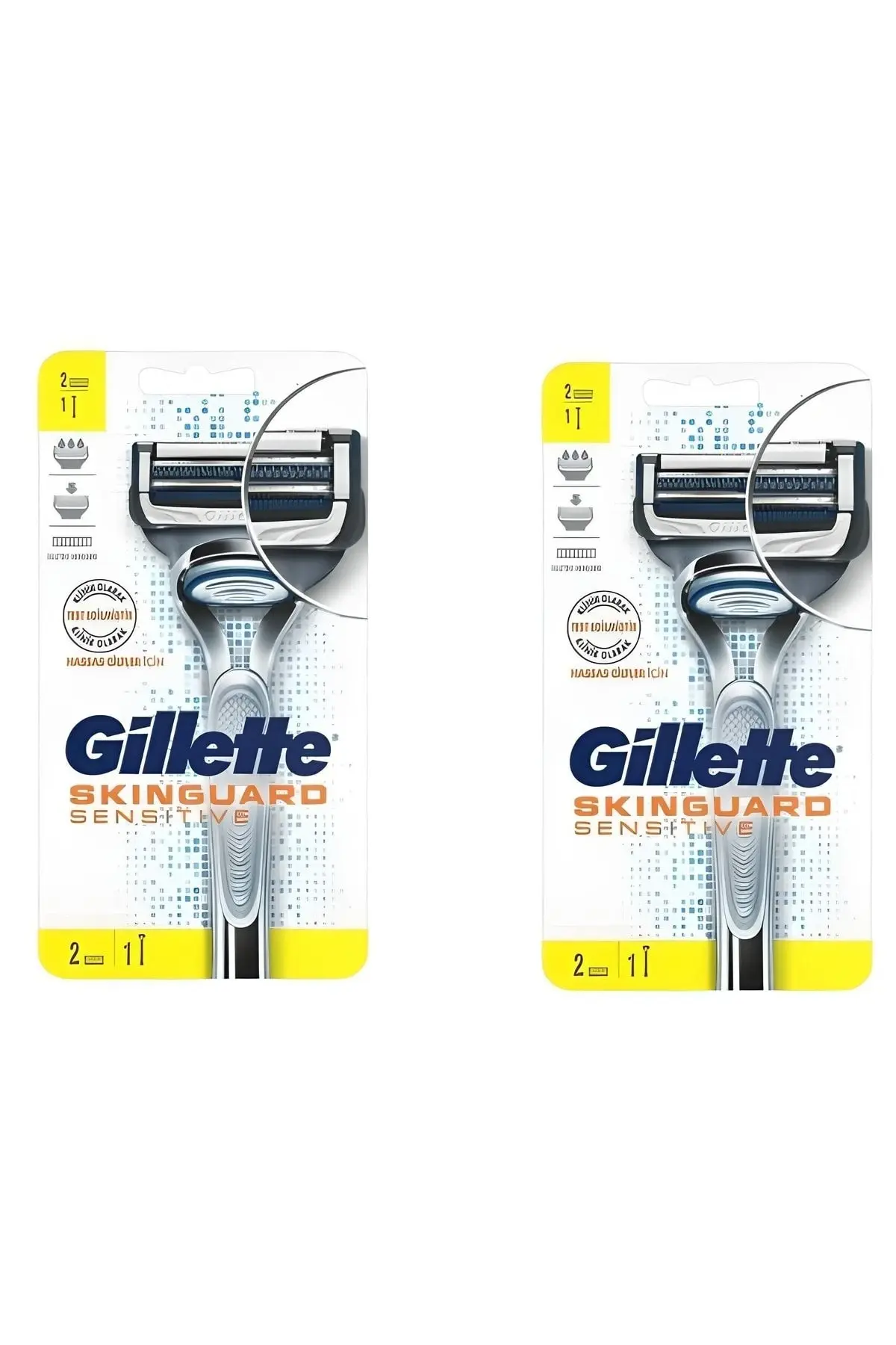 Gillette Skinguard Tıraş Makinesi Yedekli X 2 Adet