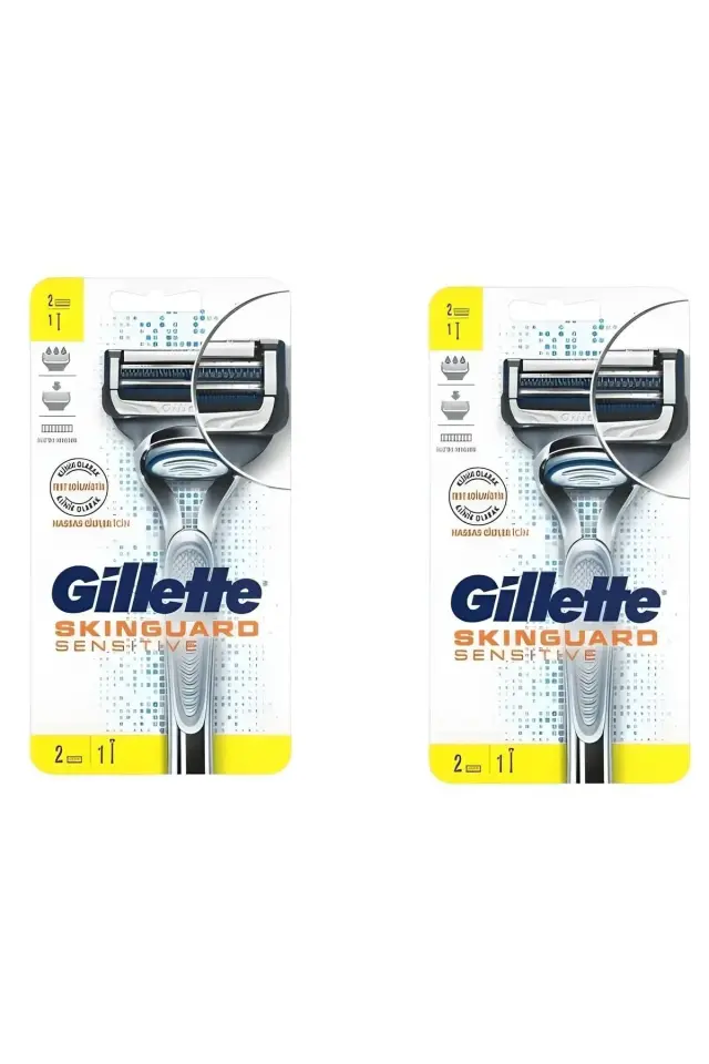 Gillette Skinguard Tıraş Makinesi Yedekli X 2 Adet