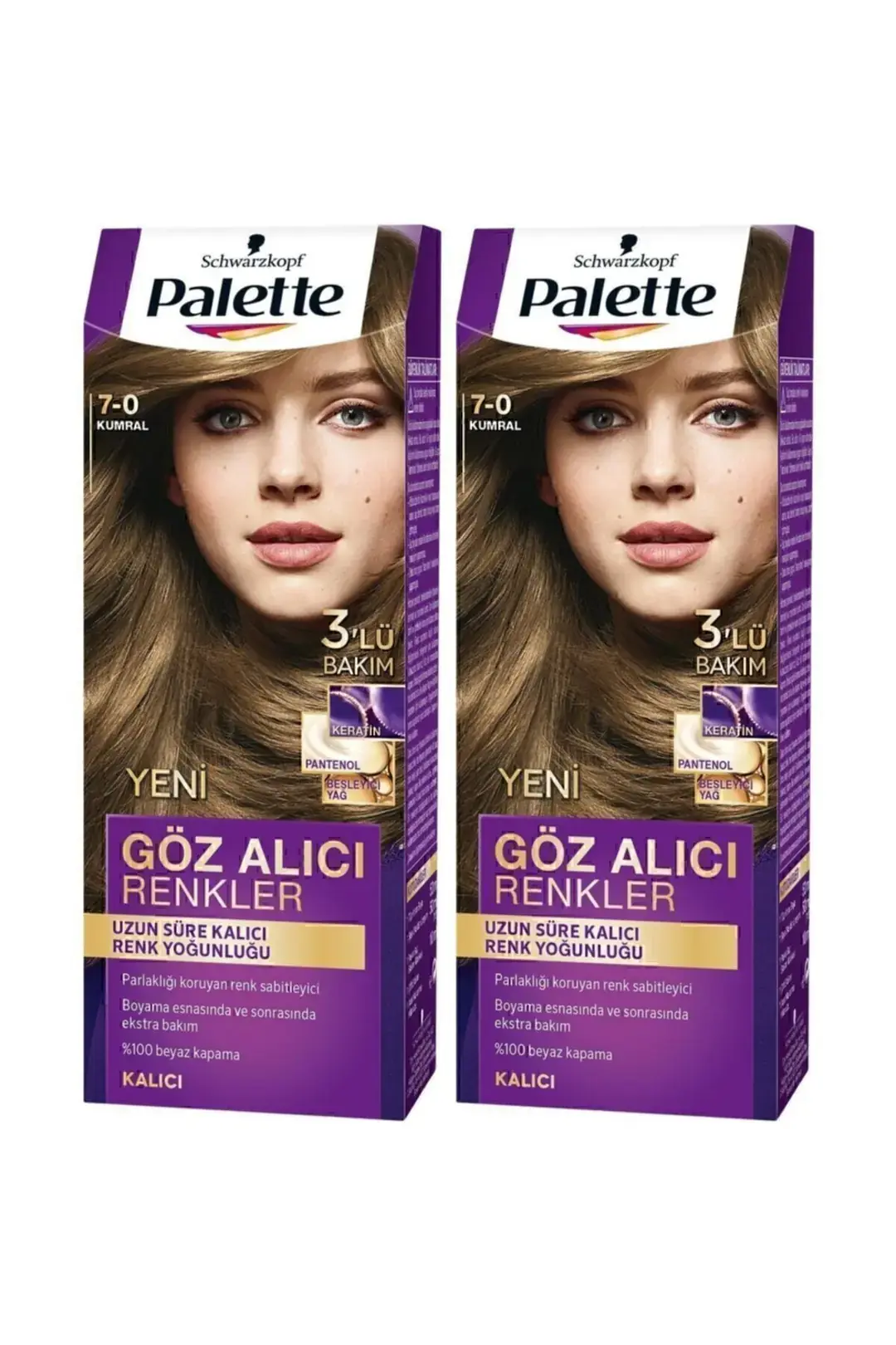 Göz Alıcı Renkler 7-0 Kumral X 2 Adet