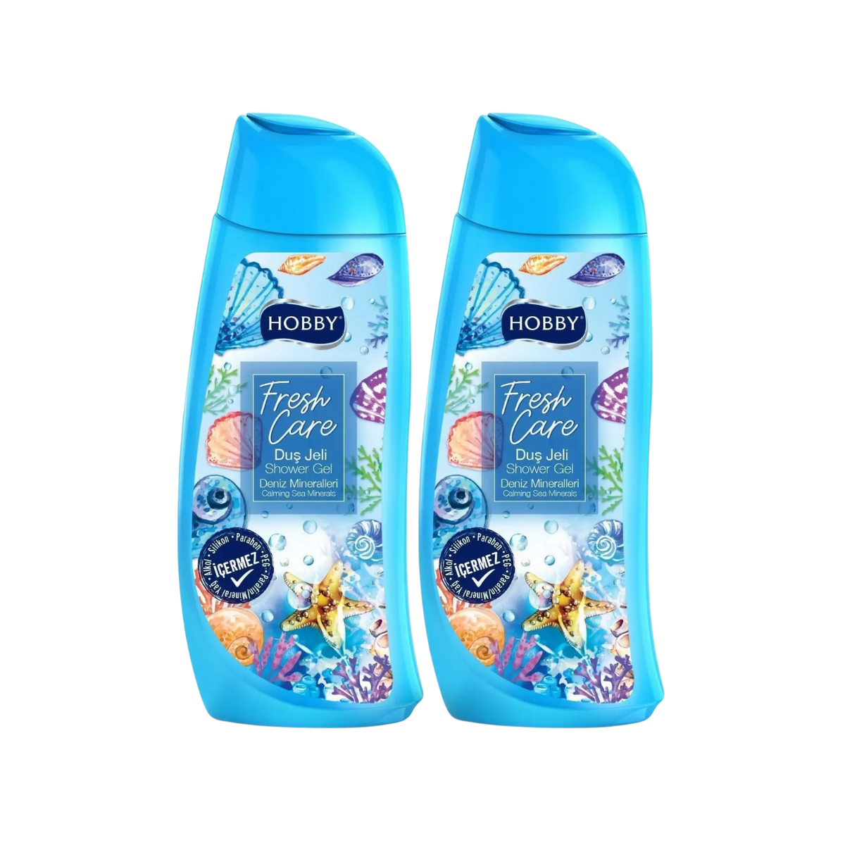 Hobby Deniz Mineralleri Vücut Şampuanı 500 ml x 2