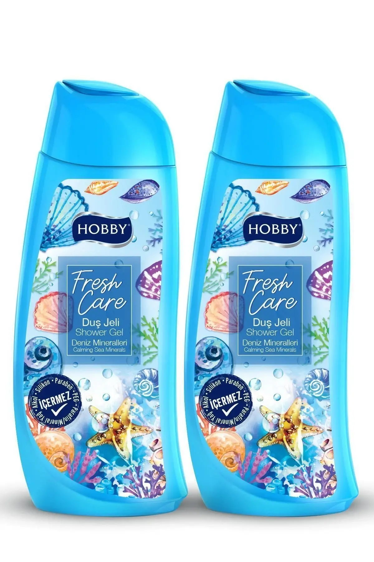 Hobby Deniz Mineralleri Vücut Şampuanı 500 ml x 2