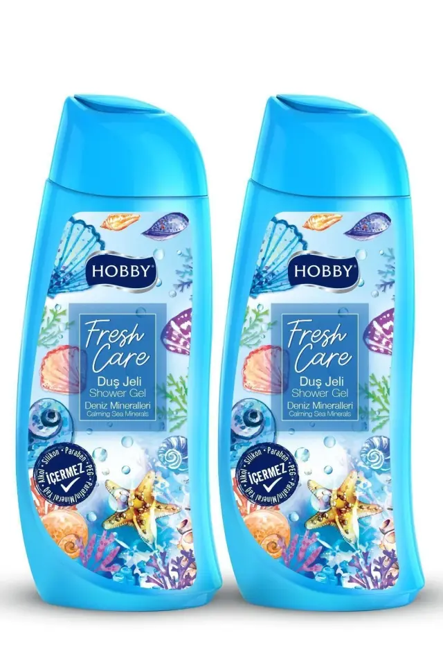 Hobby Deniz Mineralleri Vücut Şampuanı 500 ml x 2