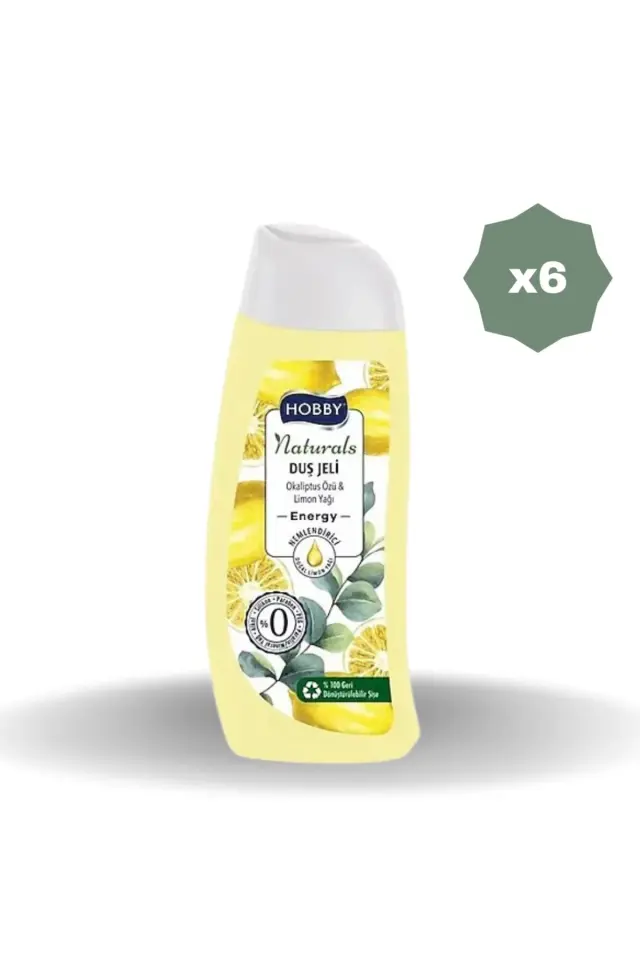 Hobby Energy Duş Jeli 500 ML - (6 ADET)