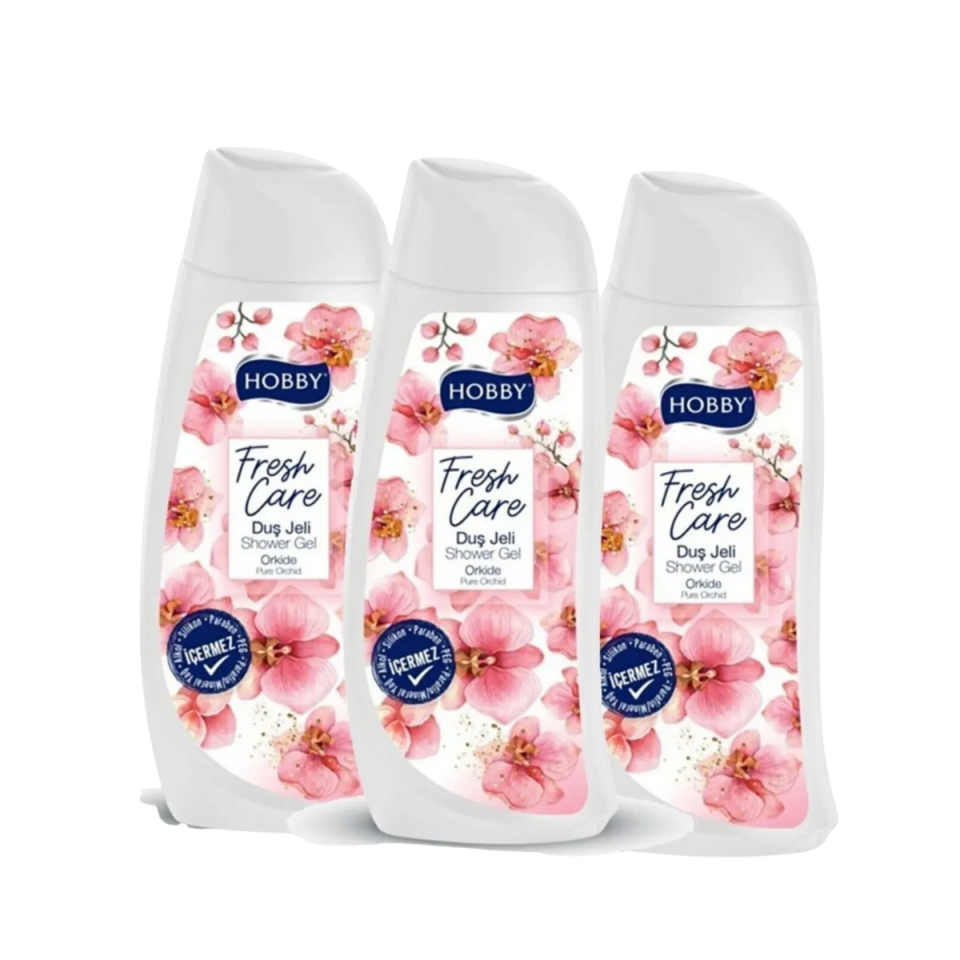 Hobby Fresh Care Orkide Çiçeği Duş Jeli 3x 500 ml
