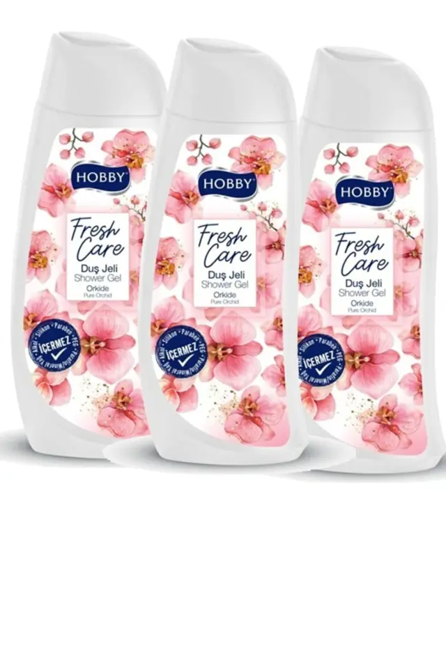 Hobby Fresh Care Orkide Çiçeği Duş Jeli 3x 500 ml