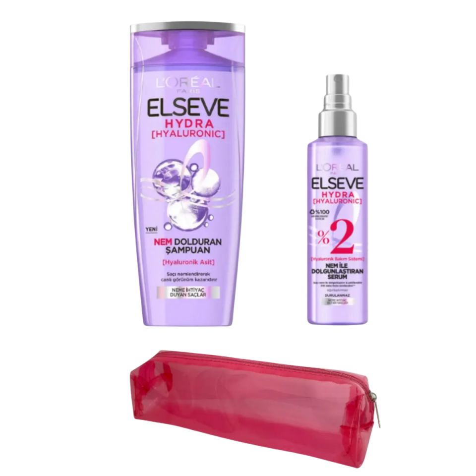 Hydra Neme İhtiyaç Duyan Saçlar Bakım Seti Şampuan & Saç Spreyi (Çanta Hediyeli)