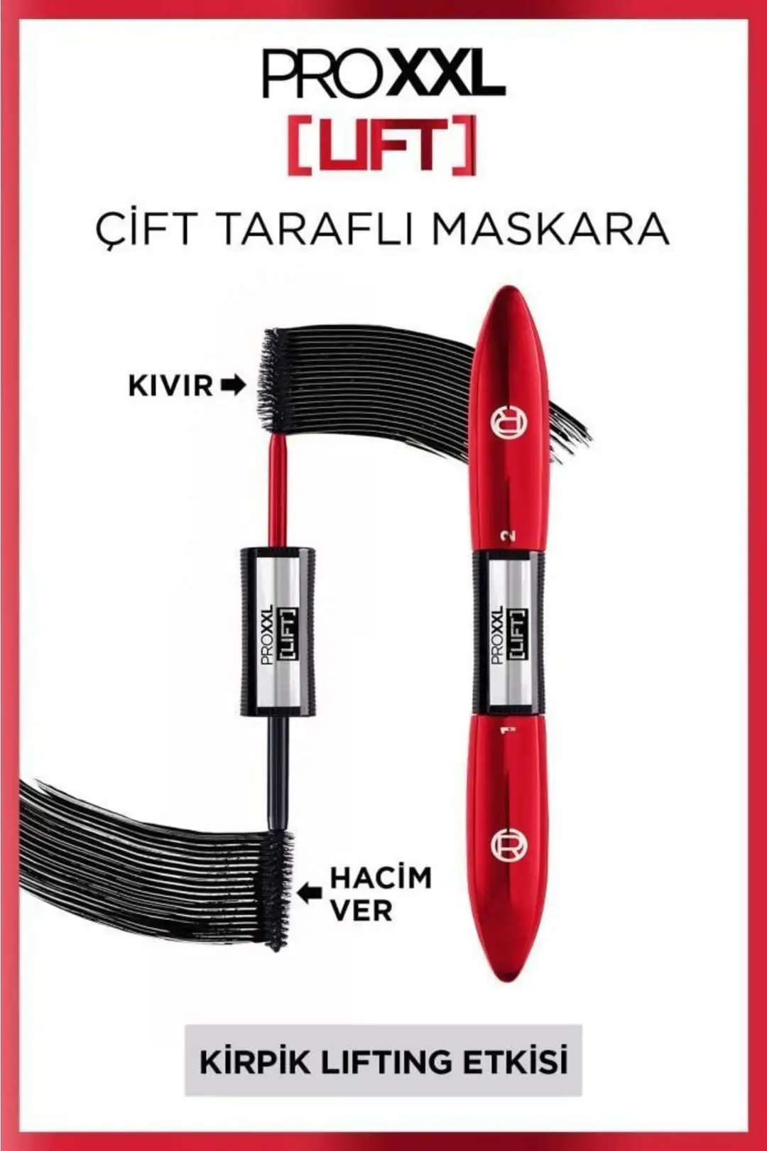 Loreal Paris Pro Xxl Lift Double Sided Maskara - Lash Lifting Effect