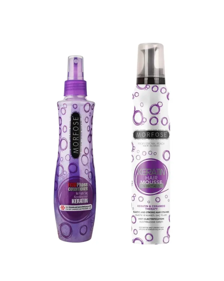 MORFOSE Keratin Saç Şekillendirici Set