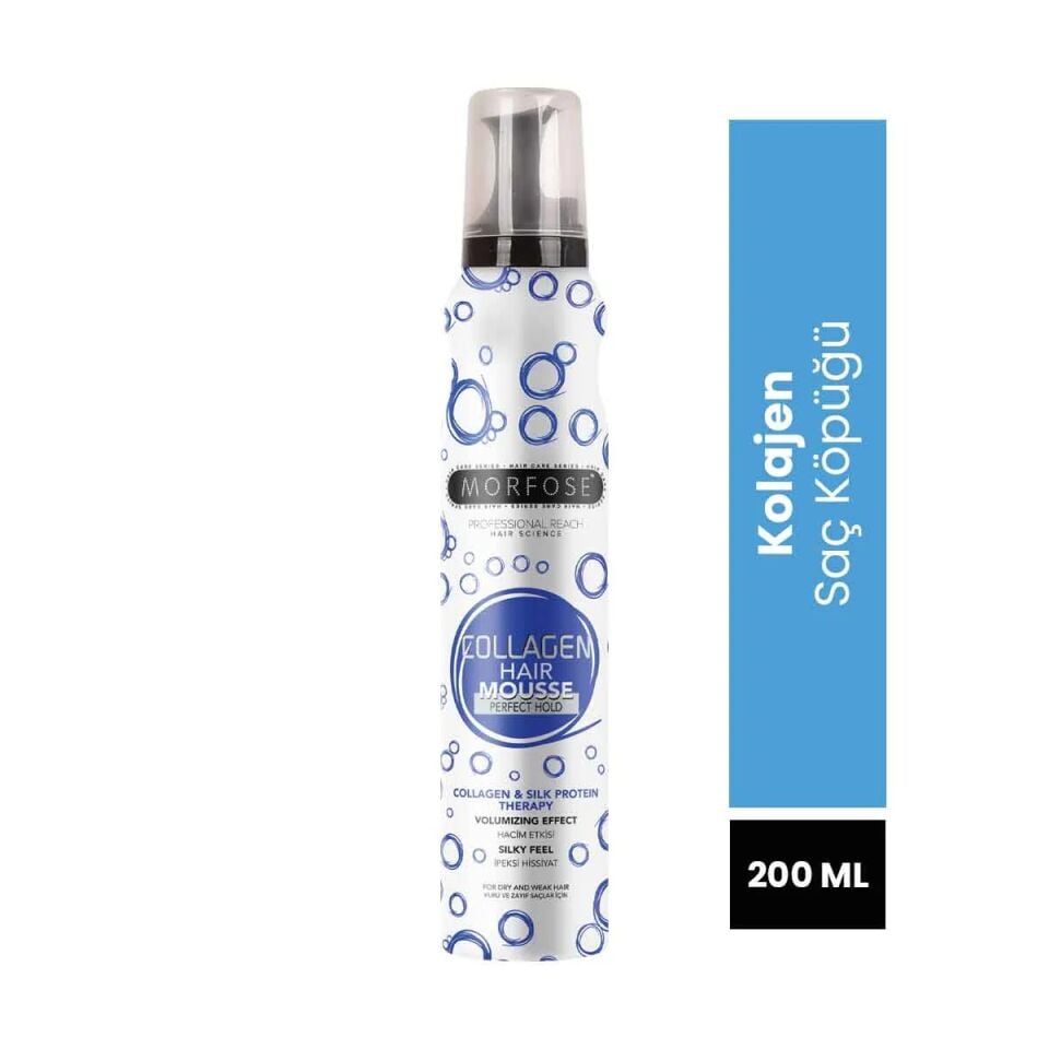 MORFOSE Saç Köpüğü Kolajen 200 ml